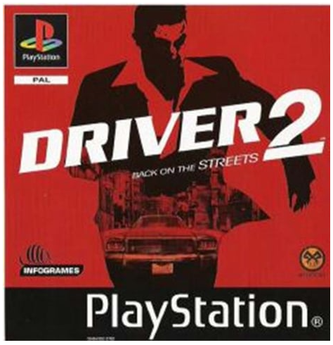 Drivers 2 Playstation 1 Game In Case With Manual (CP)