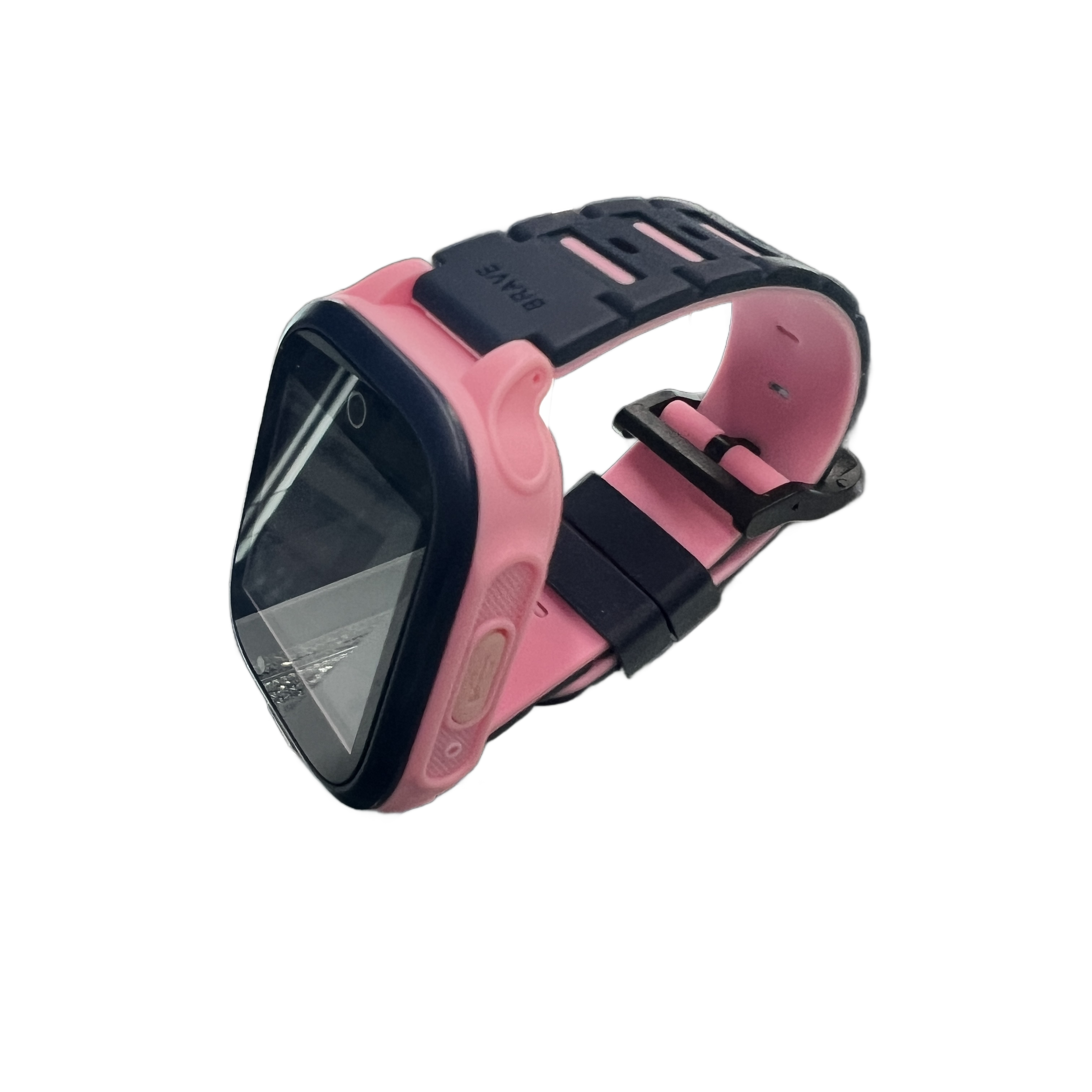 Ladies Brave Smartwatch with Pink Rubber Band (MK)