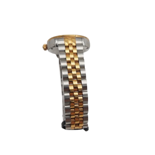 Ladies Versace Watch VEHU Silver/Rose Gold With Box