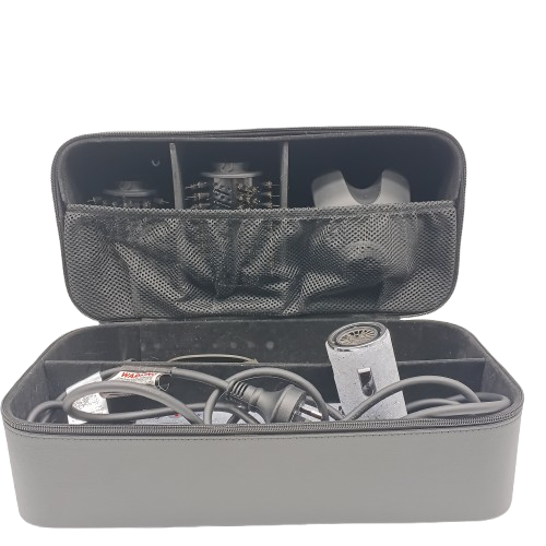 Shark FlexStyle Air Dryer And Styler HD446JWANZ Silver Blue With Accessories (1432856) (CP)
