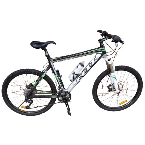 Felt Bicycle Six Carbon Elite Green And White Good Condition (GE)