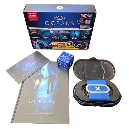 Let’s Explore: Oceans VR Game with Holographic Cube (JN)