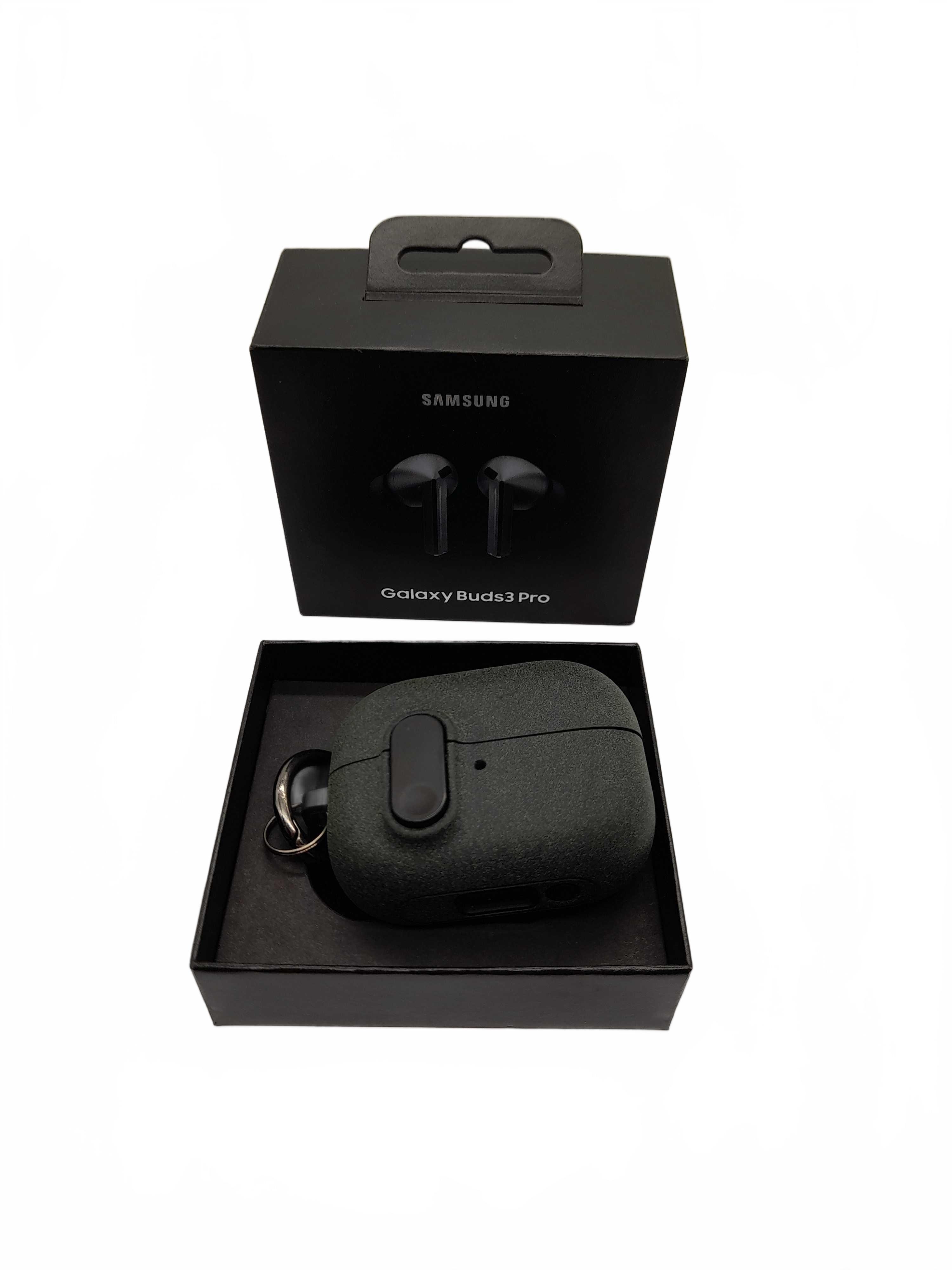 Samsung Bluetooth Galaxy Buds3 Pro SM-R630 Black In Grey Case In Box Great Working Condition (WL1434423)