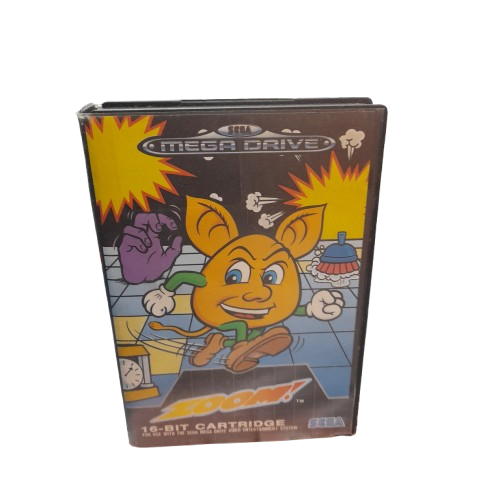 Sega Mega Drive Zoom Game with Case and Manual (LN)