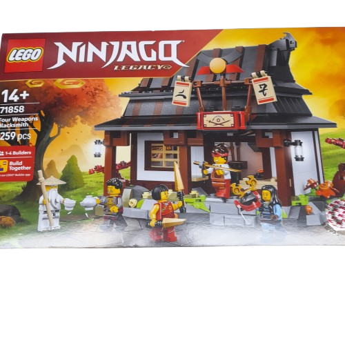 LEGO NINJAGO Four Weapons Blacksmith 15th Anniversary 1259 Pieces (LN)