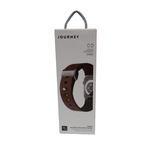 Journey Urban Leather Apple Watch Band Brown (LN)