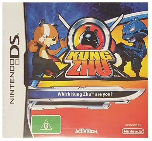 Kung Zhu Nintendo DS Game With Case And Manual (CP)