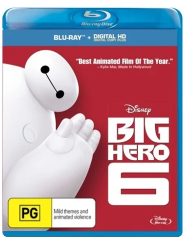 Big Hero 6 Blu Ray Good Condition