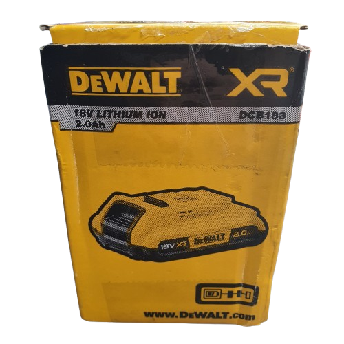 Dewalt 18V 2Ah XR Li-Ion Battery DCB183, Like NEW USED Condition, With Box (MR 1432350)