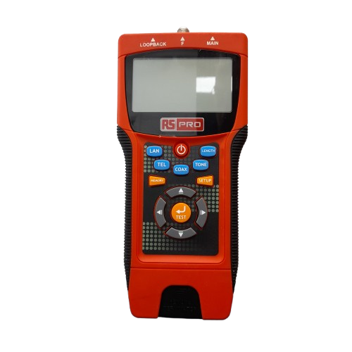RS PRO Cable Tester Cat 5e, Cat 6, Cat 6a, Coaxial, LAN, STP, UTP (JN)