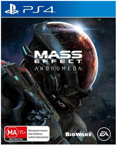 Sony Playstation 4 Mass Effect: Andromeda, Very Good Condition, With Case No Manual (CP 1235199)