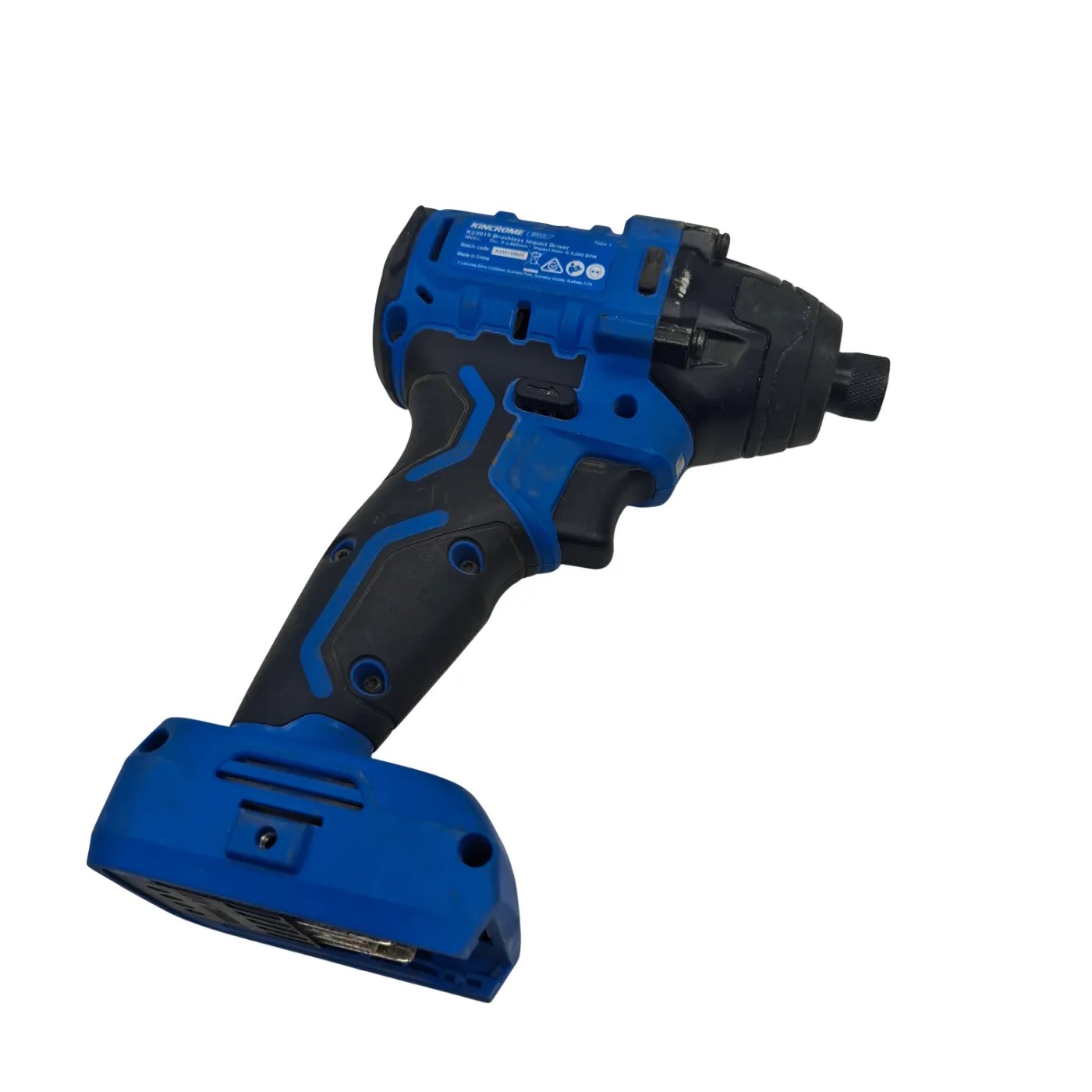 Kincrome Impact Driver Kit With Drill, Angle Grinder + 3x Chargers and 1x 4.0Ah Battery K23015 (WR 1412068)