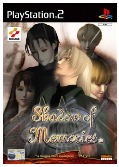Playstation 2 Game, Shadow Of Memories, Average Condition, Some Scratching, With Case No Manual