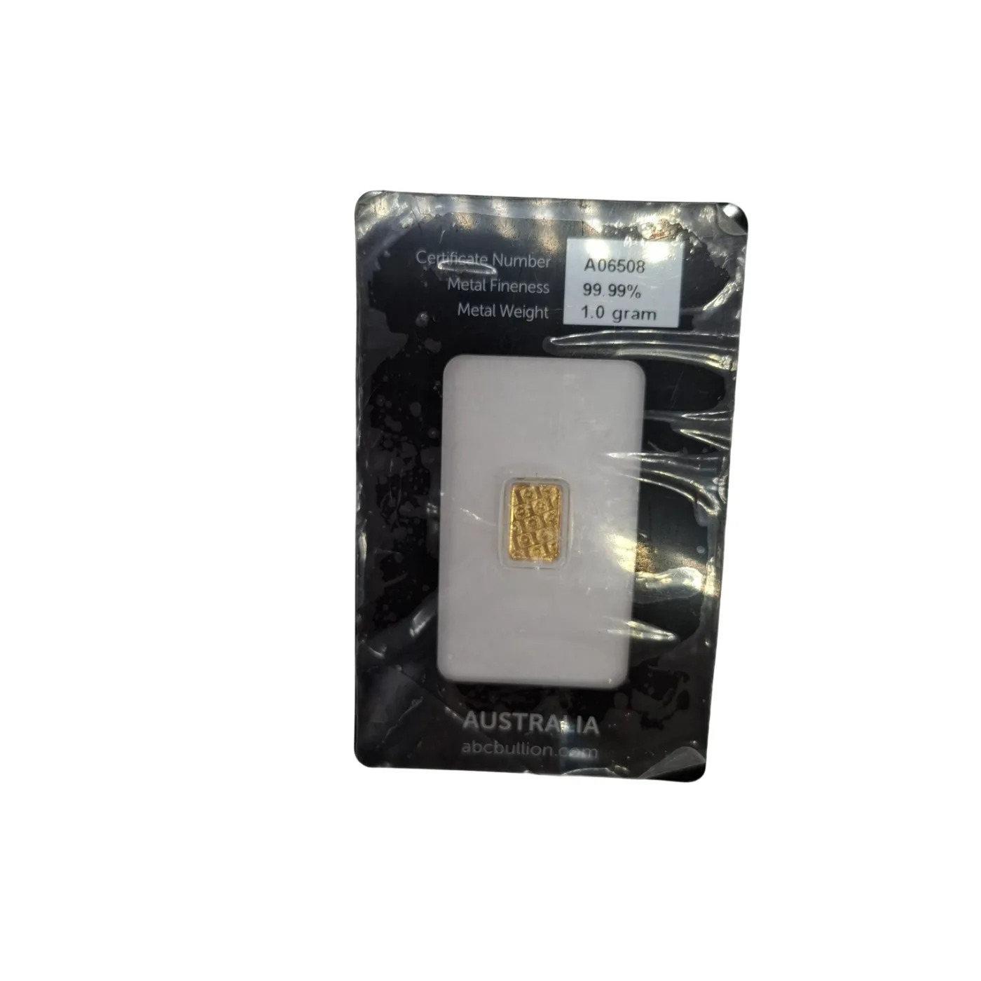 Unisex 24ct Yellow Gold Bullion 1.0g ABC 999.9 (WR1425567)