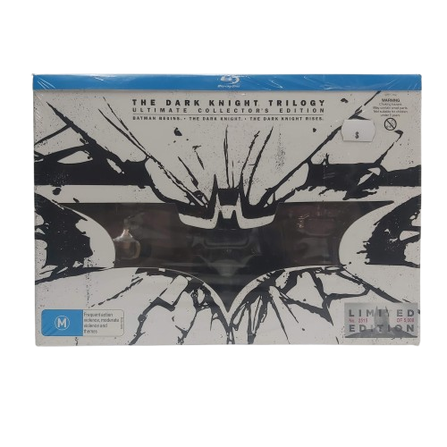 The Dark Knight Trilogy: Ultimate Collector’s Edition Blu-Ray (Sealed)
