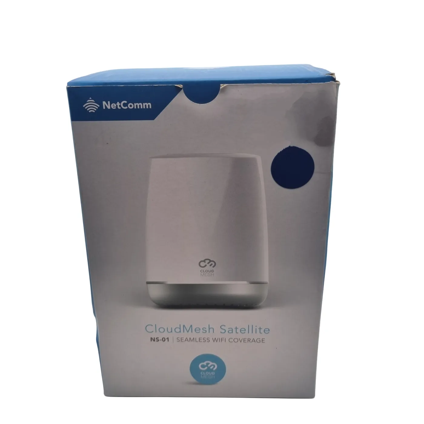 Netcomm Cloudmesh Dual Band Wireless Range Extender (NS-01) In Box + Power
