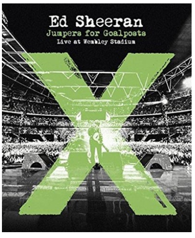Ed Sheeran Jumpers For Goalposts Webley Stadium Blu Ray Good Condition