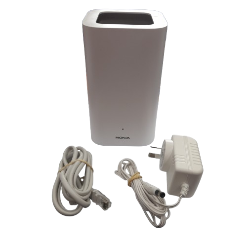 Nokia WiFi Beacon 2 Router with Power Adapter and Ethernet Cable (LN)