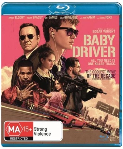 Baby Driver Blu ray Very Good Condition