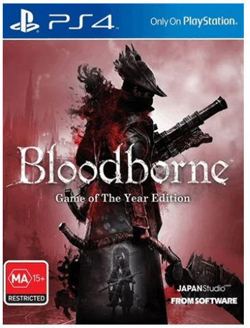 BloodBorne Game Of The Year Edition PS4 Game Very Good No Manual