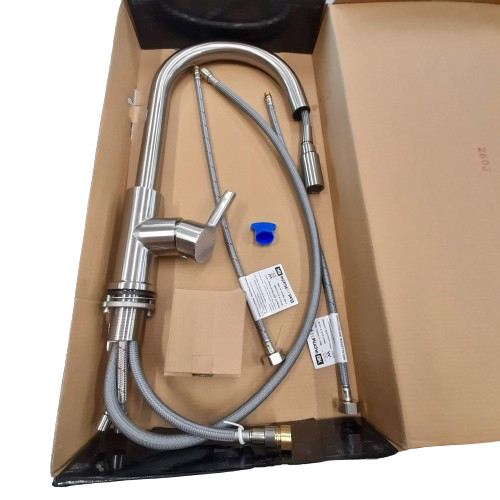 Badundkuche Morgan Rund Pull Out Sink Mixer BKM215.LF-BN (GE)