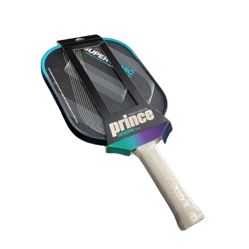 Prince Super Sonic 16mm Pickleball Paddle Black Blue White  (LE)