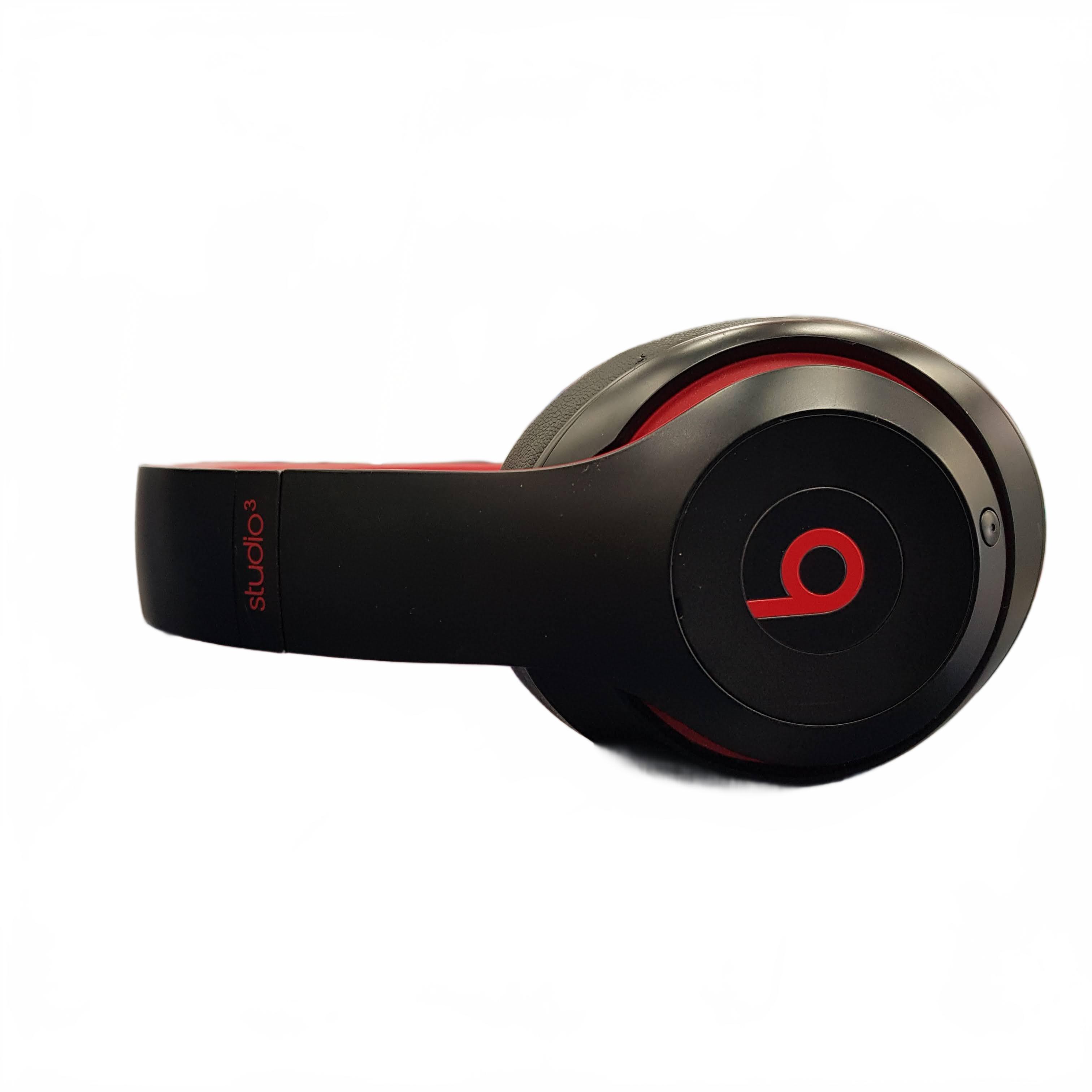 Beats Headphones Bluetooth Studio 3 Red And Black **SECOND HAND** (MR1434858)