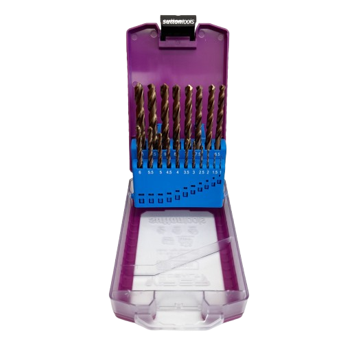 Sutton Tools 19-Piece HSS Drill Bit Set (MR)