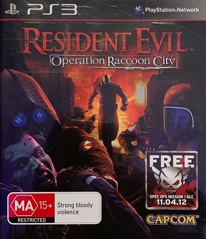 Resident Evil Operation Racoon City PS3 Game (GE)