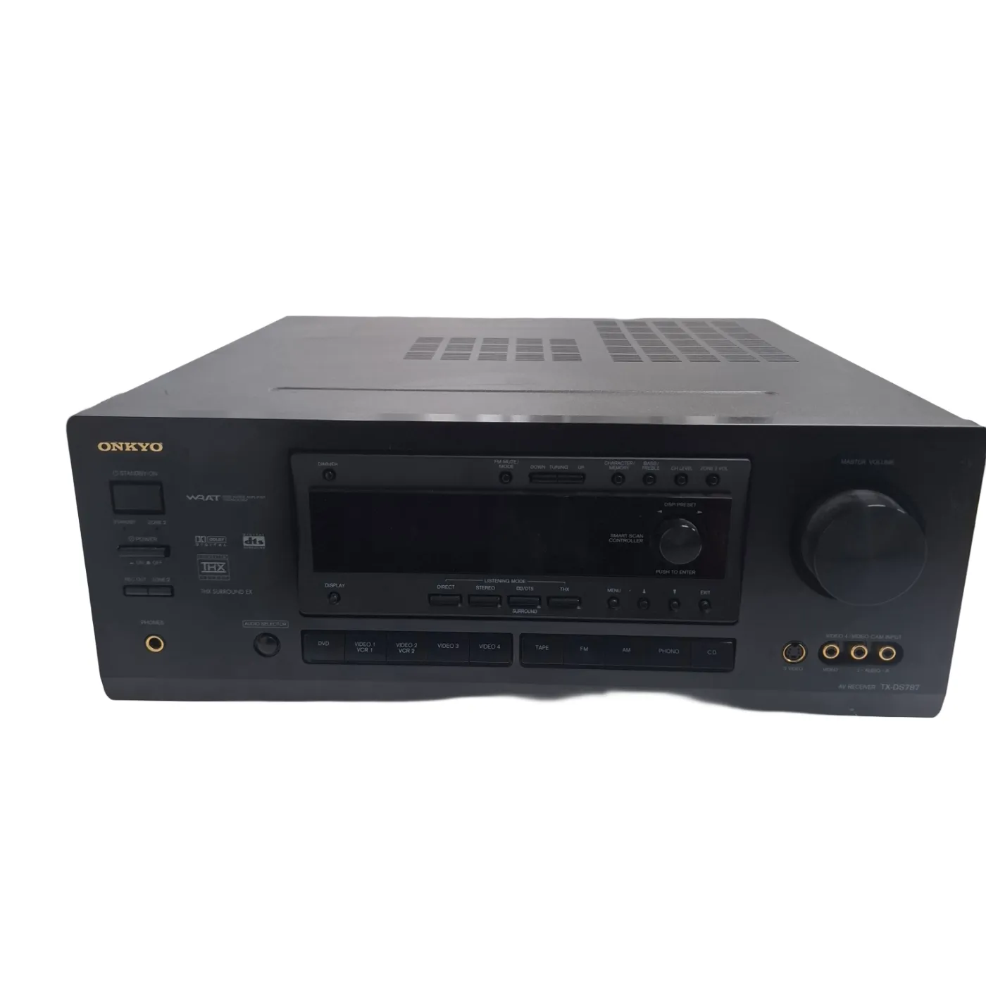 ONKYO TX-DS787 AV Receiver and DVD/CD Player + Remote (WR1399392)