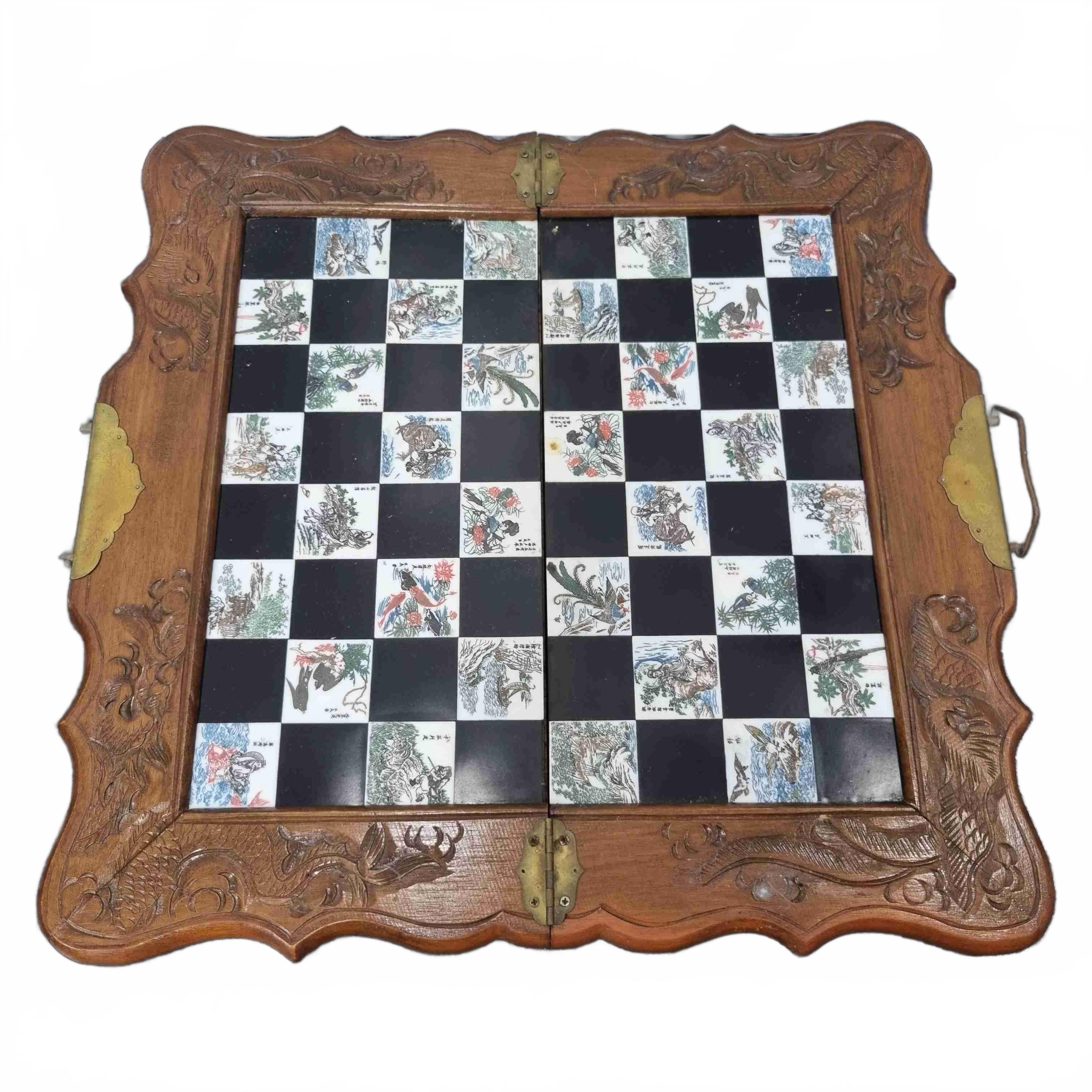 Wooden Chess Board And Pieces Wooden (WR 1434309)