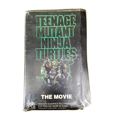 Teenage Mutant Ninja Turtles The Movie VHS Cassette (NA)