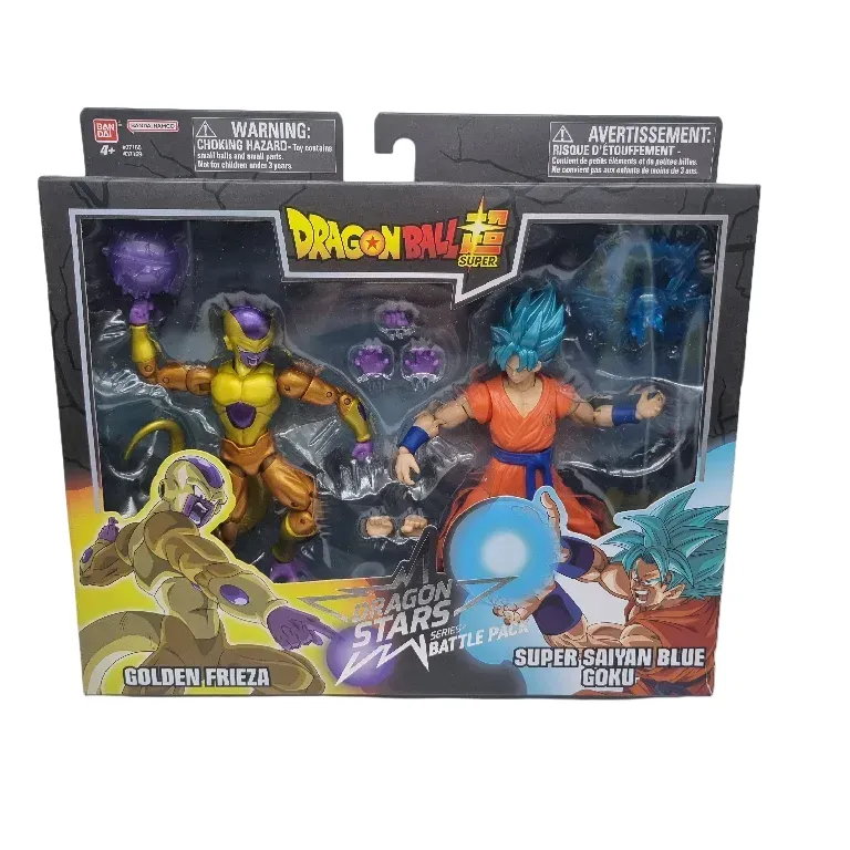 Bandai Dragon Ball Super – Dragon Stars Battle Pack: Golden Freiza Vs Super Saiyan Blue Goku