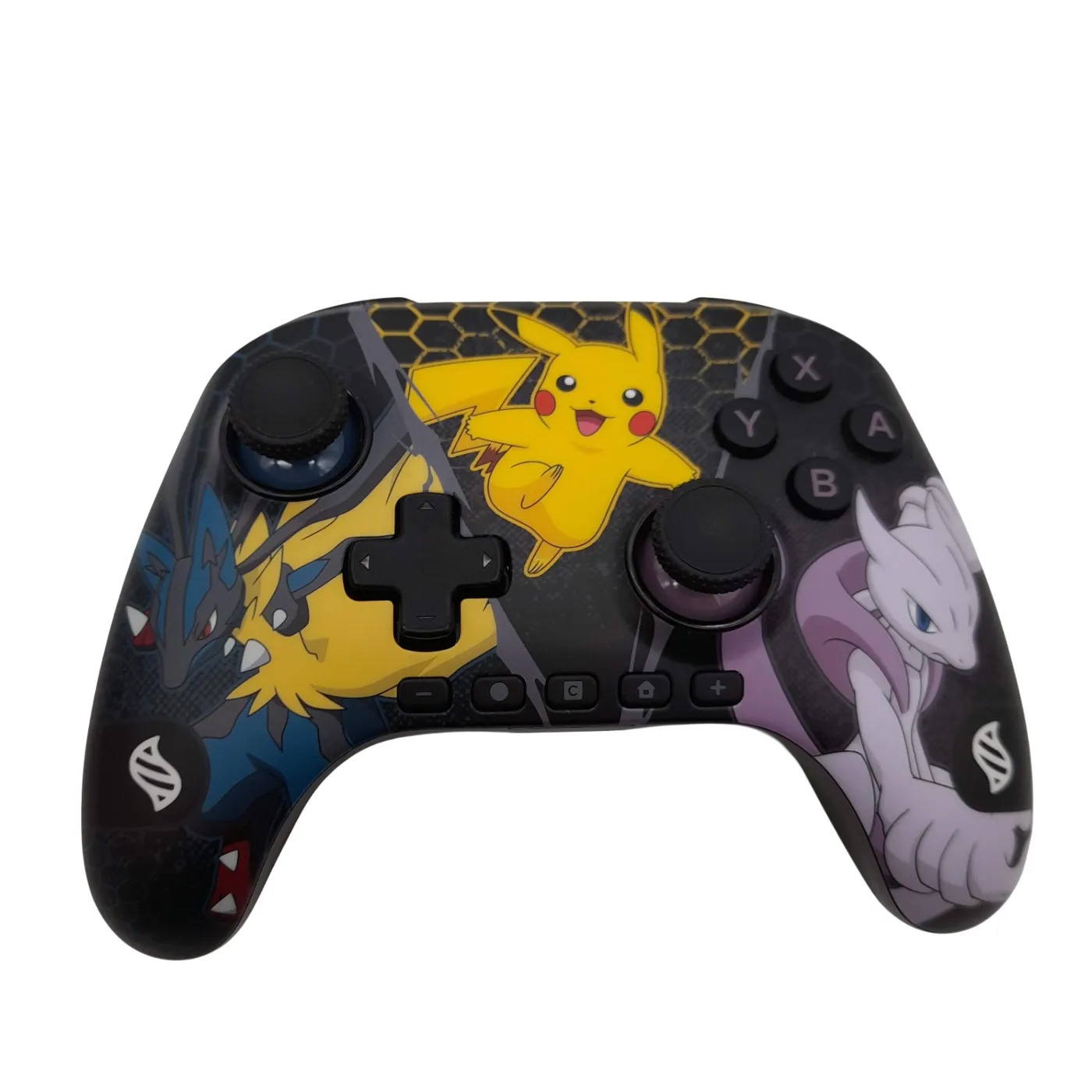 PowerA Enhanced Wireless Controller Switch Pokemon Pikachu Mewtwo + Box (WL 1422900)