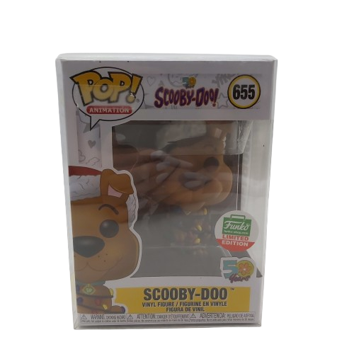 Scooby-Doo 655 50 Years Funko Pop! Limited Edition In Box With Protective Case
