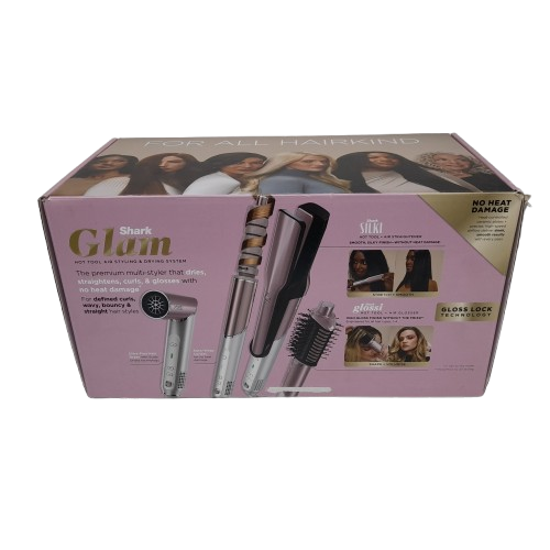 Shark HD6054SPKANZ Glam Ceramic Air Styling and Drying System Pink (LN)
