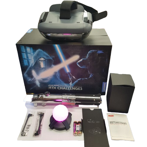 Lenovo Star Wars Jedi Challenges VR Headset & Lightsaber Game in Box – (MR)