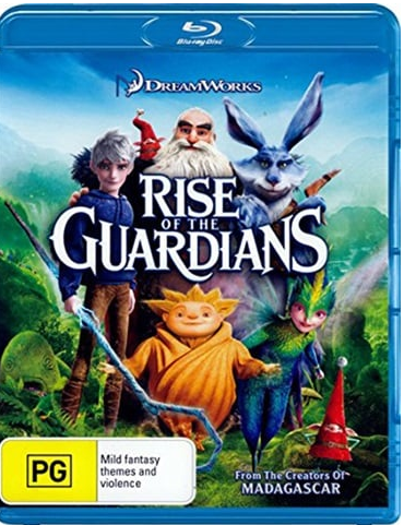 Rise Of The Guardians Blu Ray Good Condition (CP)