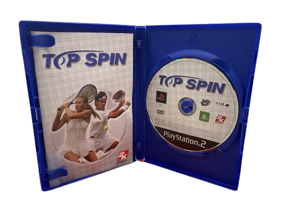PlayStation 2 Ps2 Top Spin Game (145932) (NG)