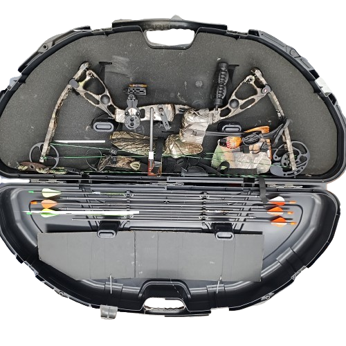 Martin Exile 60th Anniversary Compound Bow With Case And Arrows (1422621) (CP)