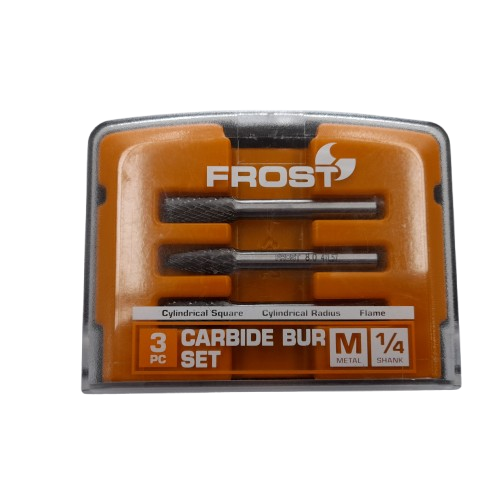 Frost 92506 3Pce Carbide Bur Set (MR)