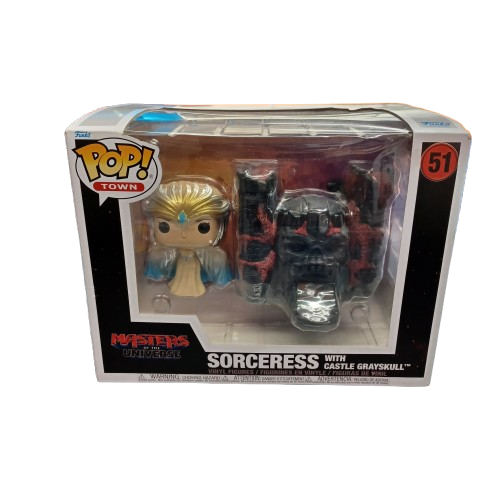 Funko Pop Town Masters Of The Universe Sorceress With Castle Grayskull 51 (LE)