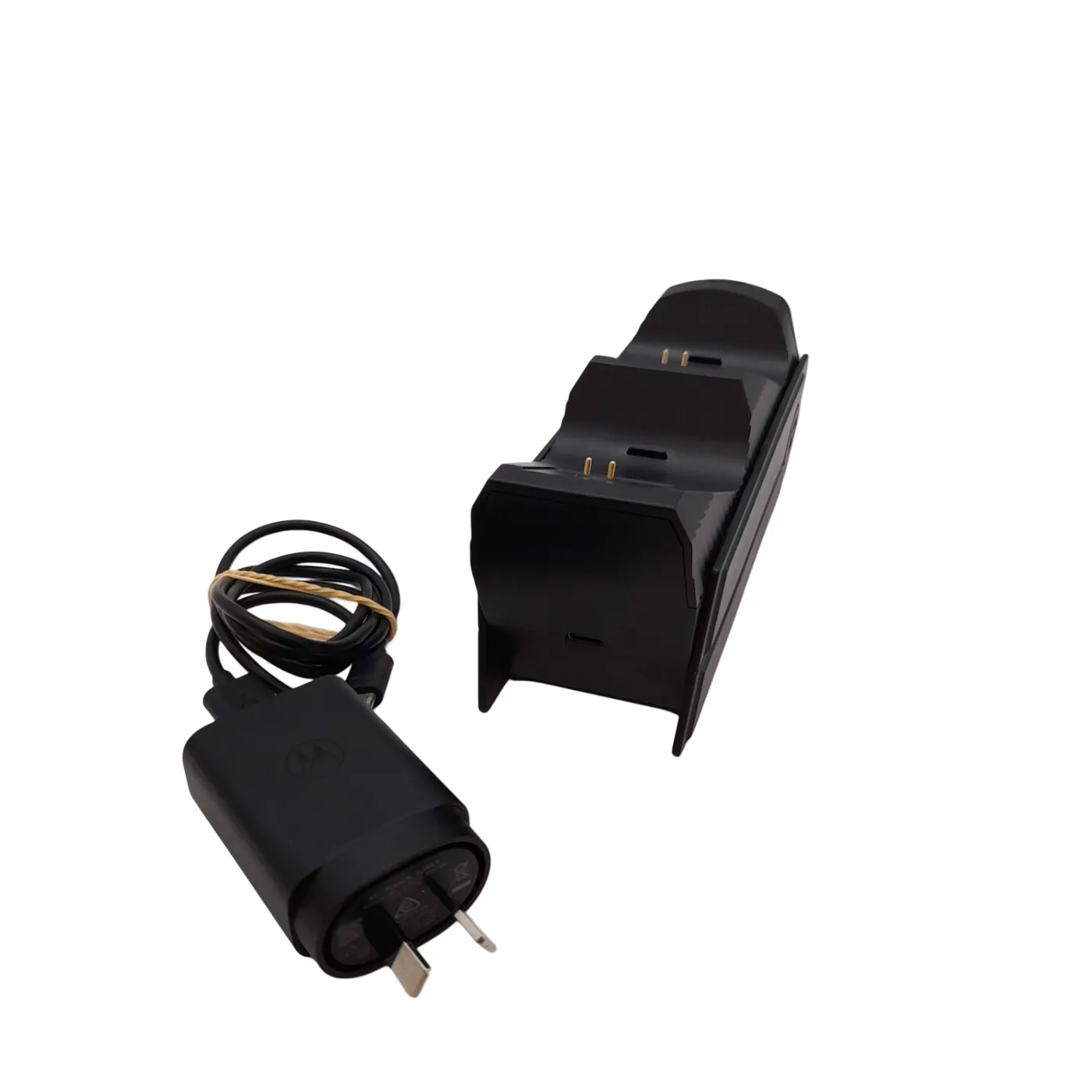 No Brand Controller Charger A100 – Black (Dual Xbox Controllers + USB) (WR)