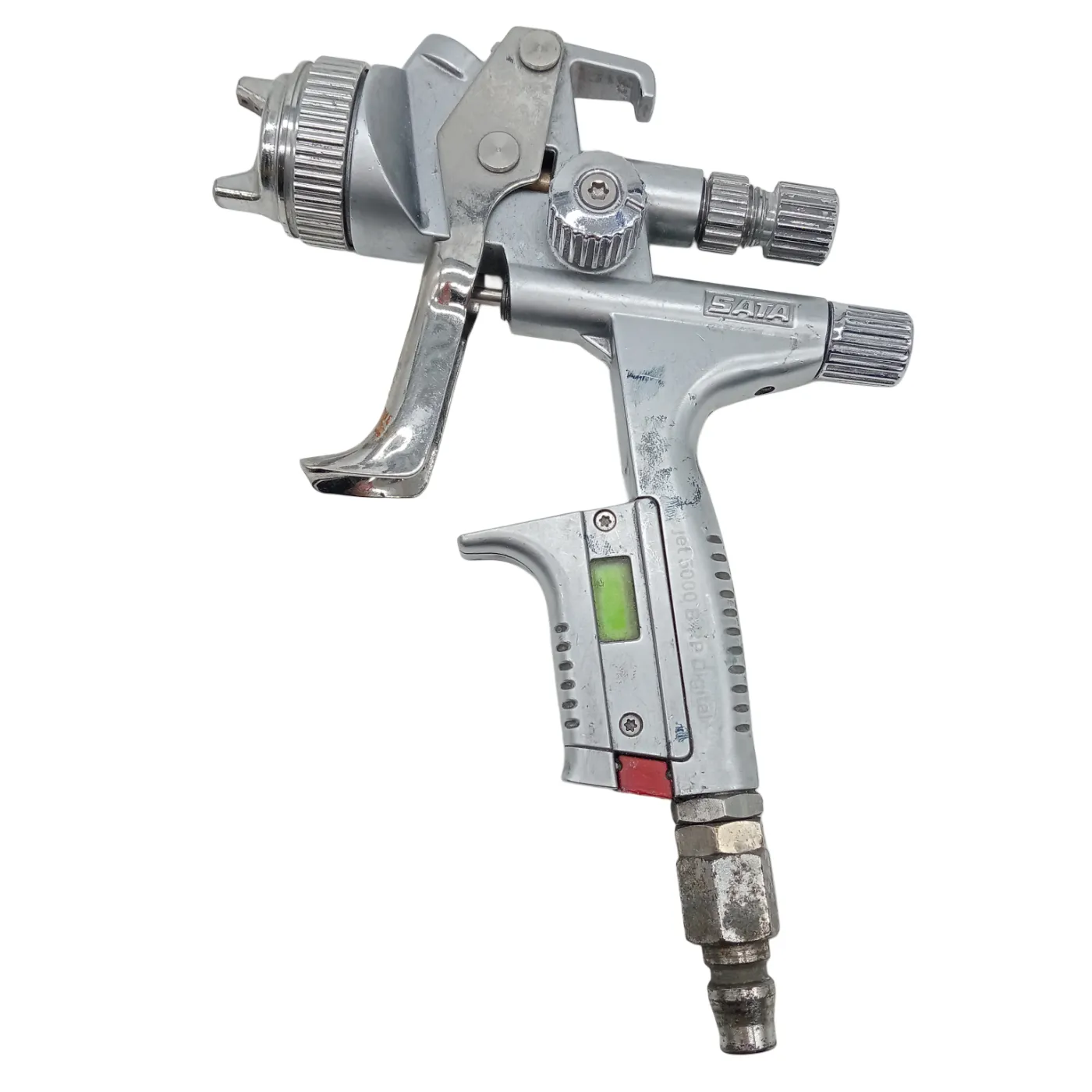 SATA Spray Gun Jet 5000 B RP Digital – Silver (No Case) (WR 1353248)