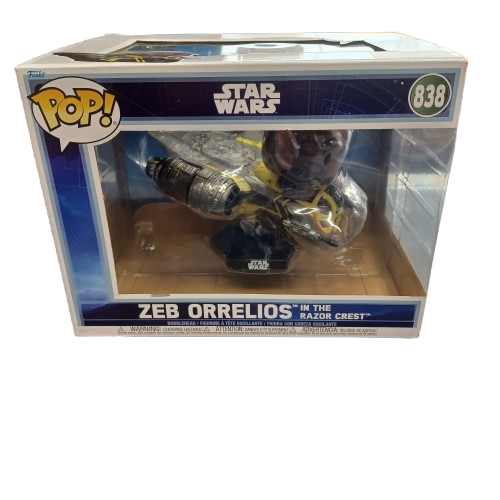 Funko Pop Figurine 838 Zeb Orrelios In The Razor Crest ( LE )