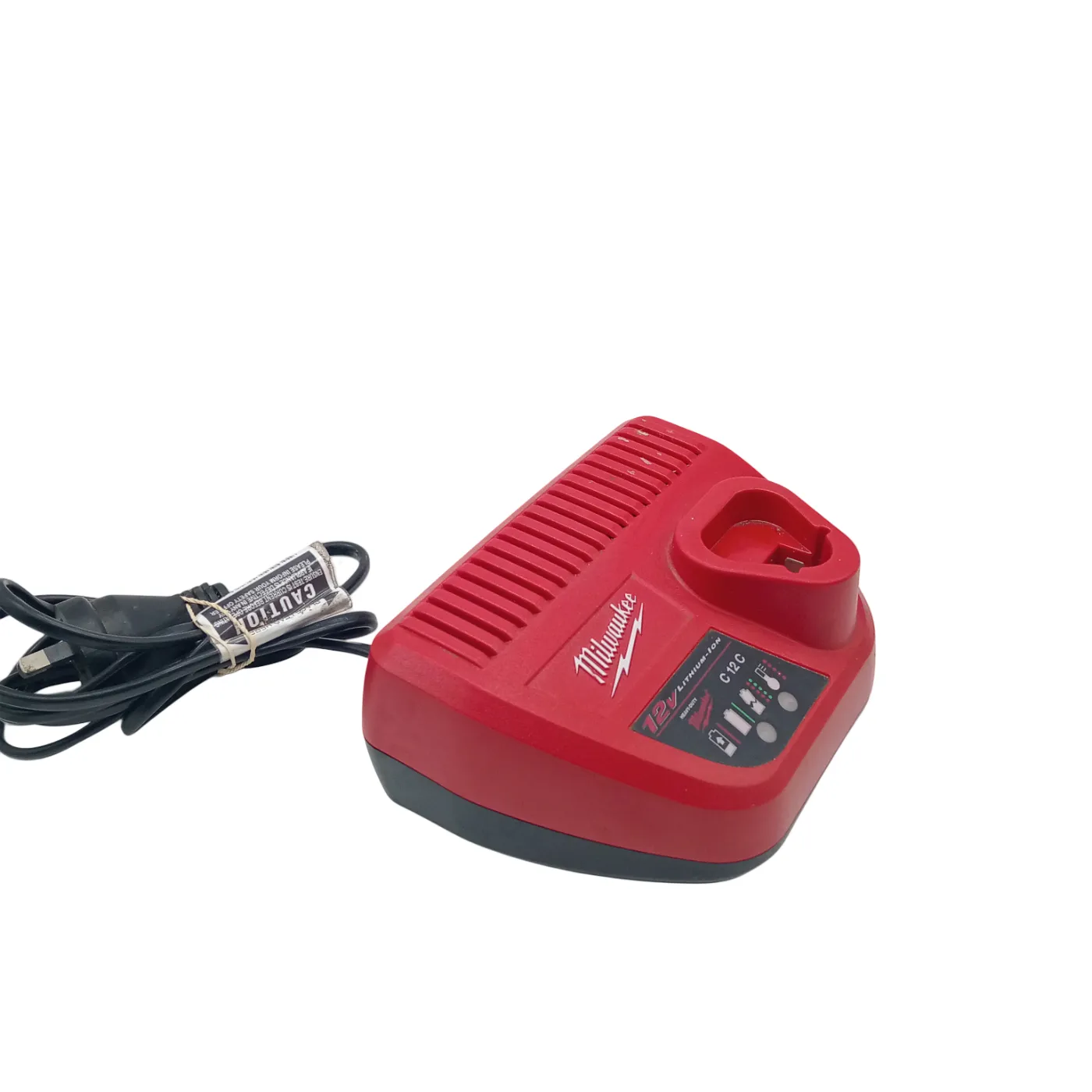 Milwaukee M12 C12 C REDLITHIUM  Battery Charger – Red   (WR 1350047)