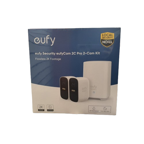 Eufy Security Cam 2C Pro 2K Wireless Home Security System (2 Pack) (MR)