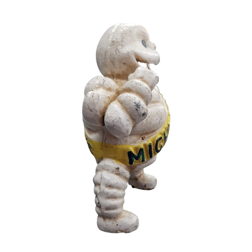 Michelin Man Figure Vic 1936 White Money box ( Vintage )