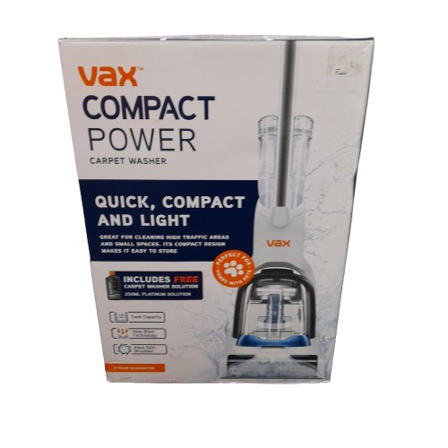 Vax VX97 Compact Power Carpet Washer in Box (LN)