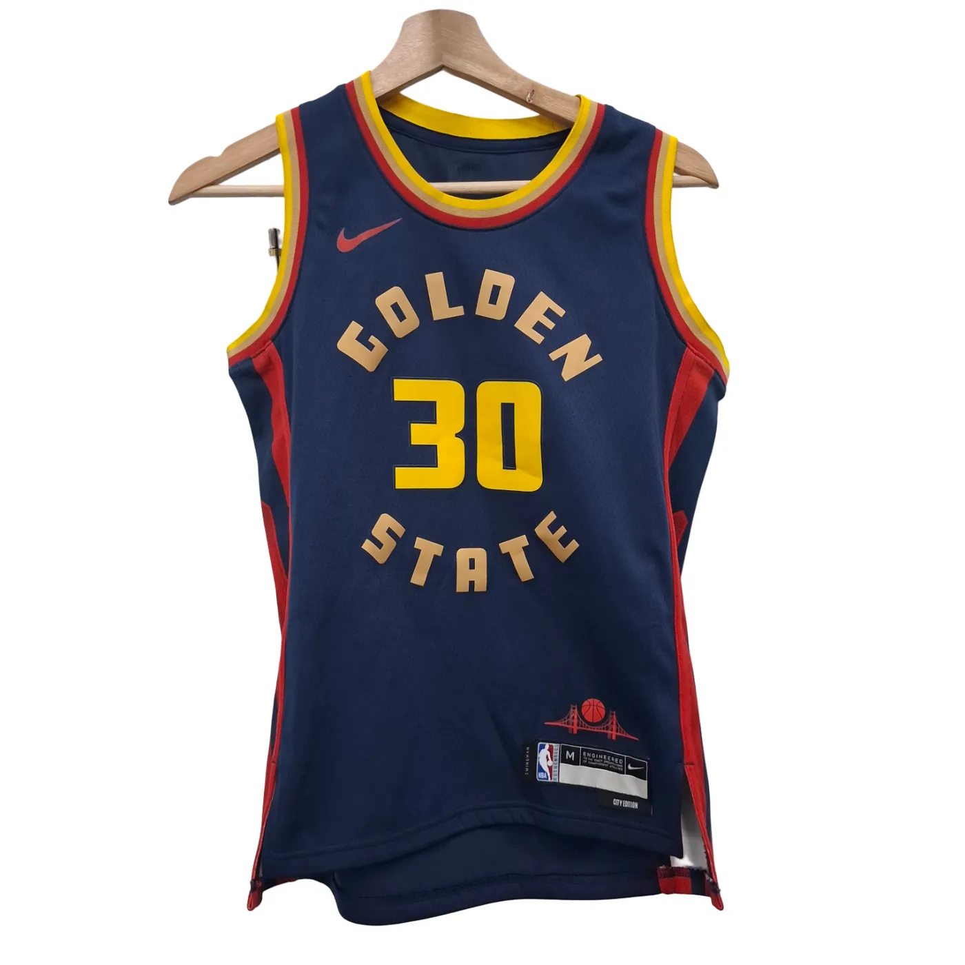 Nike Dri-Fit NBA Jersey Golden State 30 Size M (WR 1384465)
